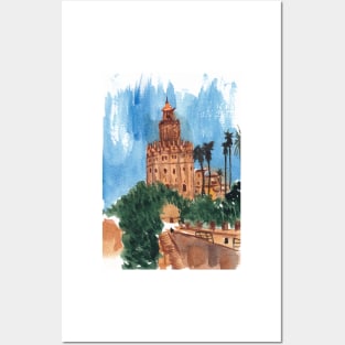 Torre del Oro Posters and Art